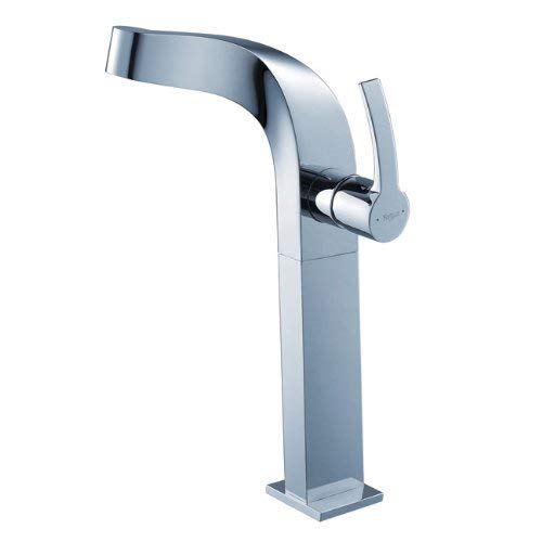 Kraus KEF-15100CH Typhon Single Lever Vessel Bathroom Faucet Chrome