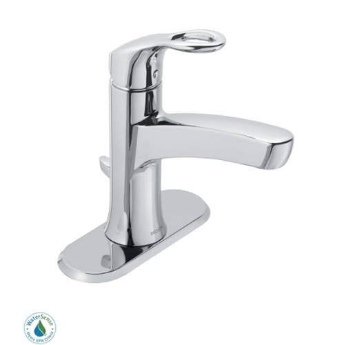 Moen 84900 Single Handle Single Hole Bathroom Faucet from the Kleo Collection, Chrome