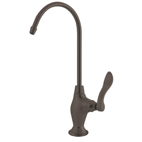 Kingston Brass Gourmetier KS3195NFL Nuwave French Single Handle Water Filtration Faucet, Oil Rubbed Bronze