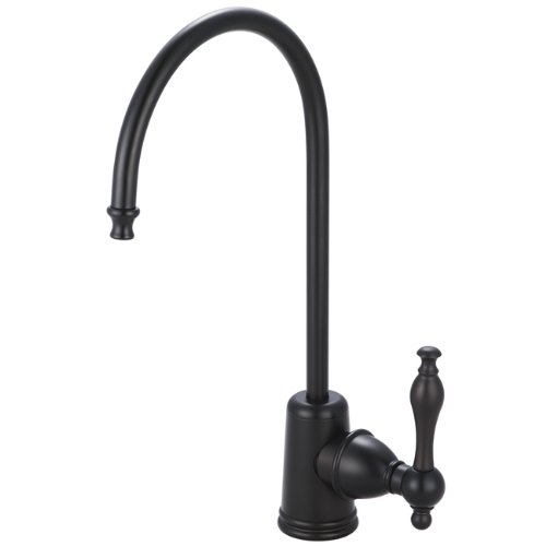 Kingston Brass Gourmetier KS7195NL Naples Single Handle Water Filtration Faucet, Oil Rubbed Bronze