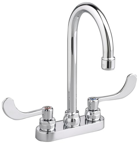 American Standard 7501.170.002 Monterrey Centerset Gooseneck Lavatory Faucet with Pop-Up Drain, Chrome