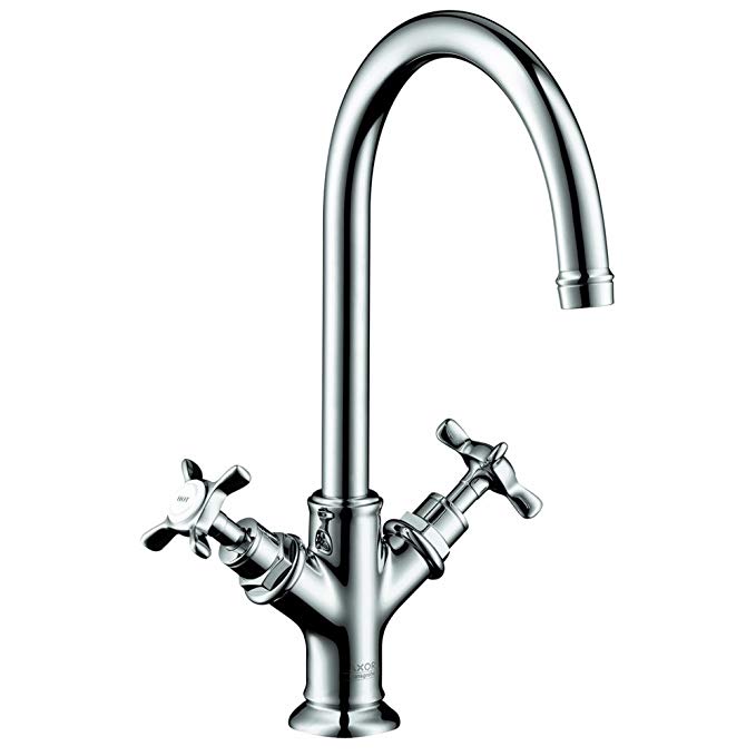 Axor 16806001 Montreux Bar Faucet with Cross Handle in Chrome