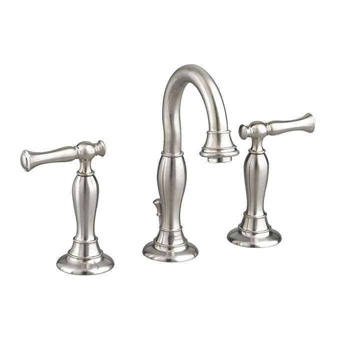 American Standard 7440.801.295 Quentin Widespread Lavatory Faucet with Gooseneck Spout, Satin Nickel