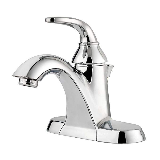 Price Pfister LF042PDCC Pasadena Pfister Single Control 4 Inch Centerset Bathroom Faucet, Polished Chrome