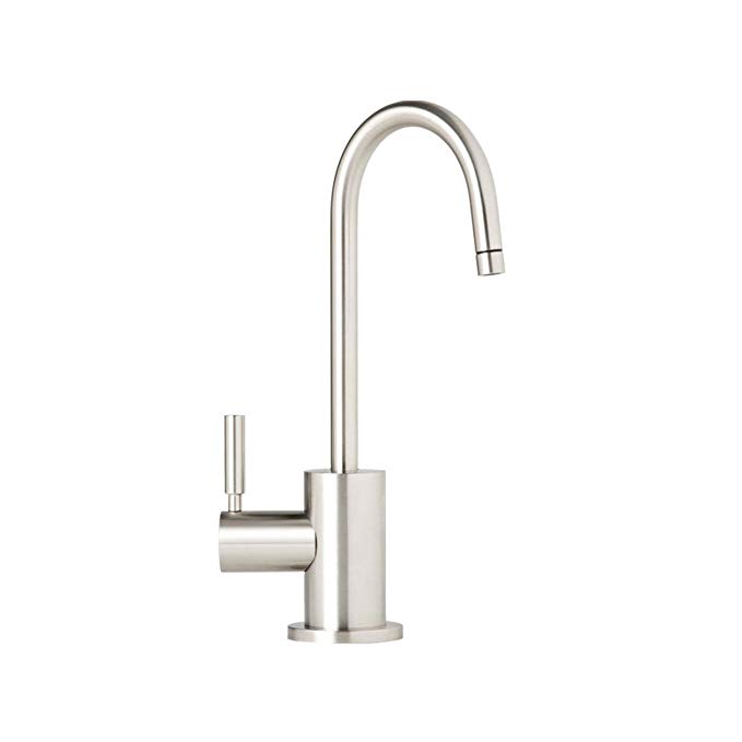 Waterstone 1400C-SN Parche Filtration Faucet Cold Only Single Handle, Satin Nickel