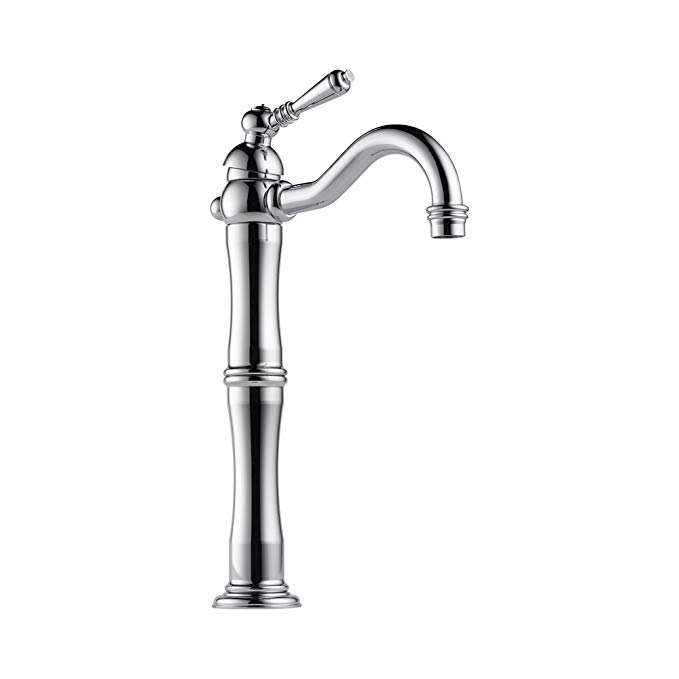 Brizo 65436LF-PC Tresa Bathroom Faucet Vessel Single Handle with Metal Lever Handle, Chrome