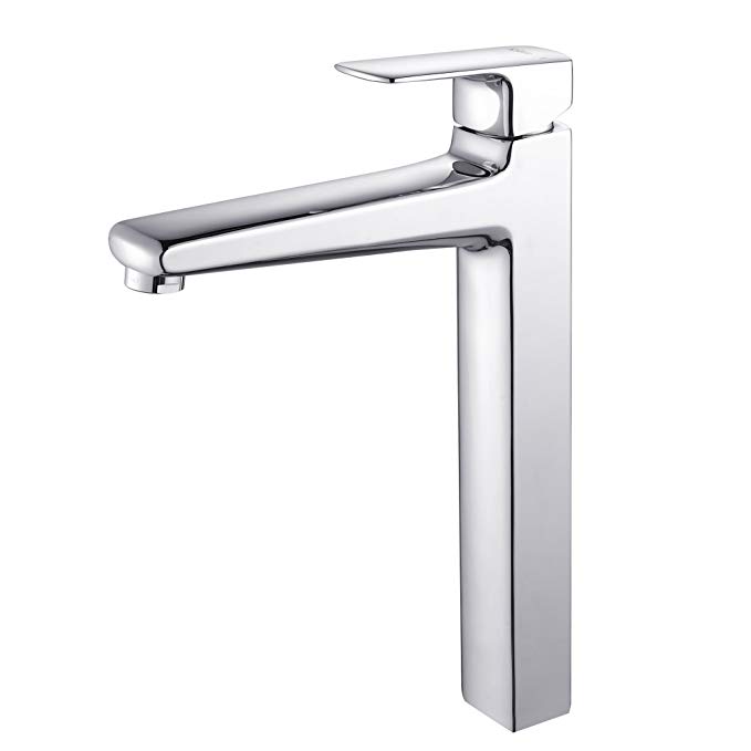 Kraus KEF-15500CH Virtus Single Lever Vessel Bathroom Faucet Chrome