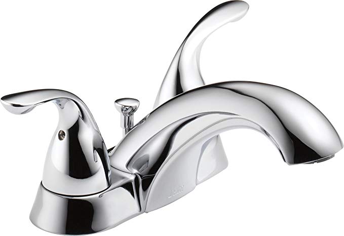 Delta 2523LF-MPU Classic Two Handle Centerset Bathroom, Chrome