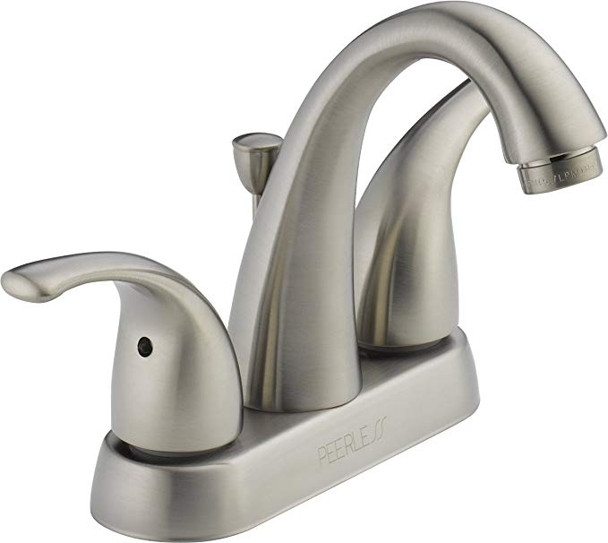 Peerless P299695LF-BN Apex Two Handle Bathroom Faucet, Brushed Nickel