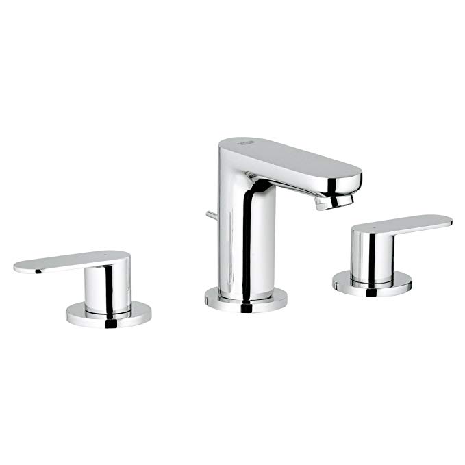 Eurosmart Cosmopolitan S-Size 8 in. Widespread 2-Handle 3-Hole Bathroom Faucet - 1.2 GPM