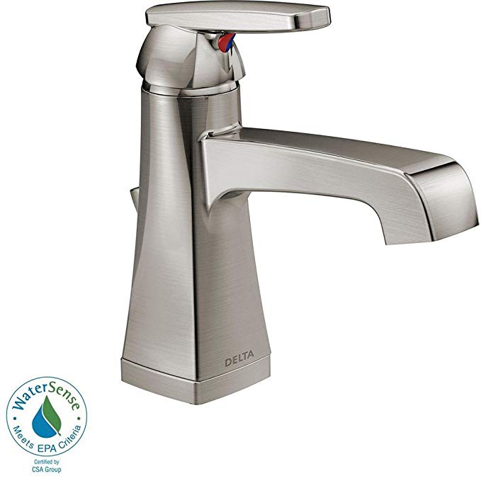 Ashlyn Single Hole 1-Handle High-Arc Bathroom Faucet in Stainless