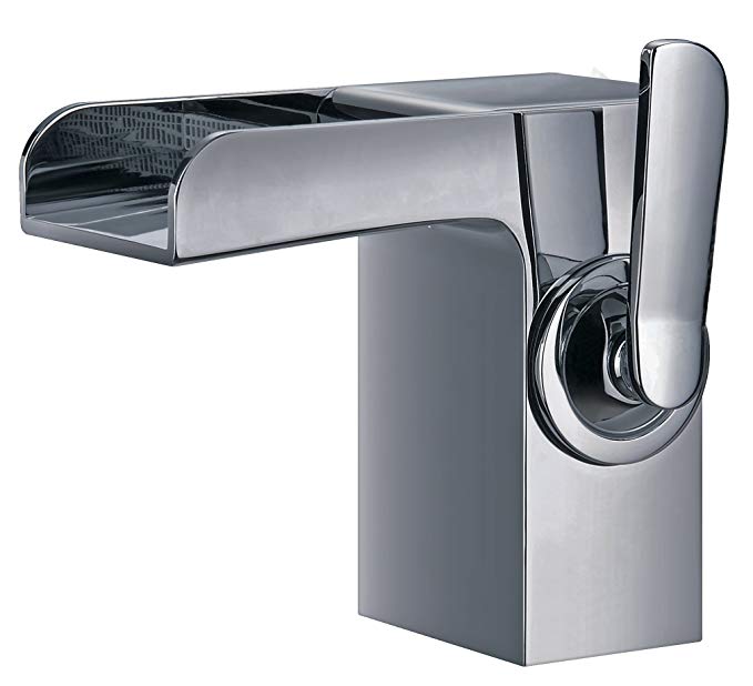 Artos F801-1BN Kascade Lavatory Faucet, Brushed Nickel