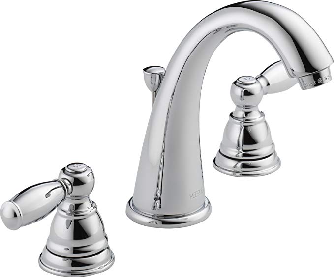 Peerless P299196LF Apex Two Handle Bathroom Faucet, Chrome