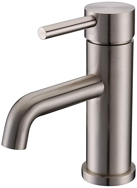 Vanity Art Bathroom Sink Faucet with Brushed Nickel finish UPC Certified VA10119-BN