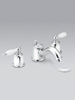 Moen T4965CPC Castleby Two Handle Widespread Lavatory Faucet Chrome