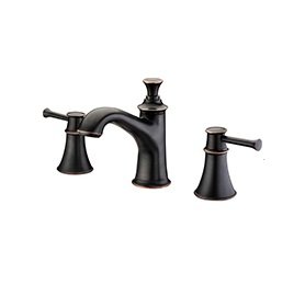 Classic Oil- Rubbed Bronze 3-Piece Bathroom Faucet