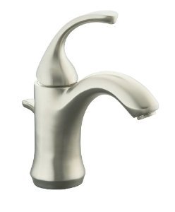 Forté R10216-4N-BN Single Control Lavatory Faucet, Vibrant Brushed Nickel