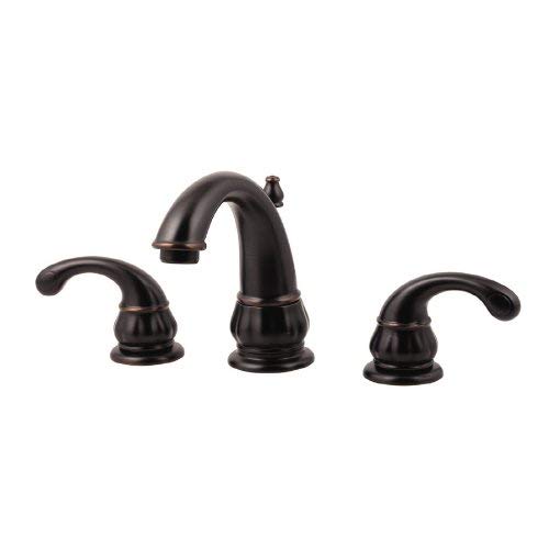 Price Pfister 49-DY00 Tuscan Bronze Double Handle Bathroom Faucet