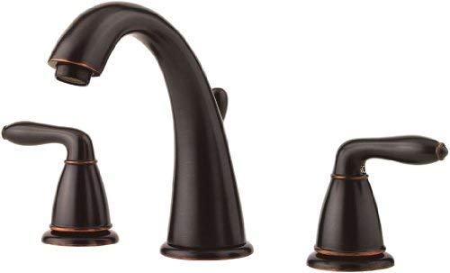 Pfister GT49SR0Y Serrano 2-Handle 8 Inch Widespread Bathroom Faucet in Tuscan Bronze