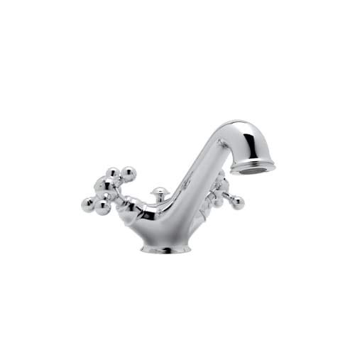 Rohl AC51X-APC-2 A1400Lmoi Single Hole Basin Mixer with Cross Handles Works Only In Ca/Vt States Polished