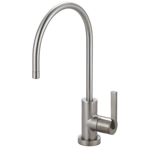 Kingston Brass KS819.CTL Continental Basin Faucet with Metal Lever Handle, Satin Nickel