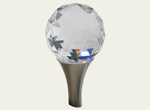 Brizo RSVP Brushed Nickel Lavatory Crystal Finial