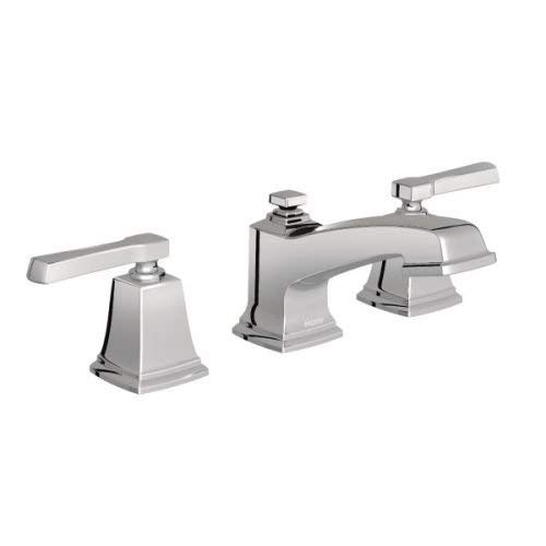 BOARDWALK 2H WS TRIM CH / Chrome two-handle bathroom faucet