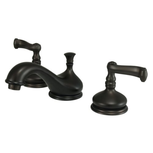 Kingston Brass KS1165FL Royale Widespread Lavatory Faucet, Oil Rubbed Bronze