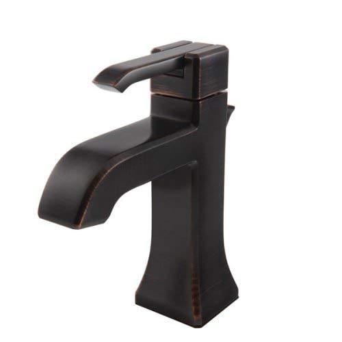 Pfister LG42-FE0 Park Avenue 1.2 GPM Single Hole Bathroom Faucet with Metal Pop-, Tuscan Bronze