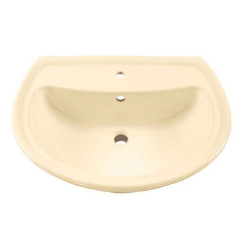 American Standard 0236.001.021 Cadet CHO Pedestal Lavatory Basin Only, Bone