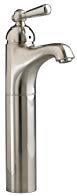 American Standard 4962.151.295 Ardsley Traditional Vessel Faucet with 3/8-Inch Compression Connectors and Grid Drain, Satin Nickel