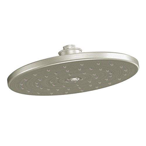 Moen S112BN Waterhill One Function 10-Inch Diameter Rainshower Showerhead, Brushed Nickel