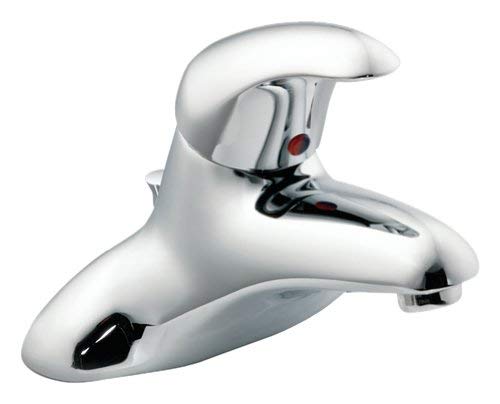 Moen 8414 Commercial M-Dura 4-Inch Centerset Lavatory Faucet with Drain 2.2 gpm, Chrome