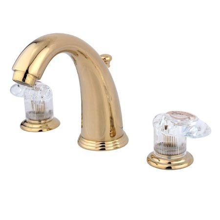 Kingston Brass KB982ALL Vintage Widespread Lavatory Faucet, Polished Brass