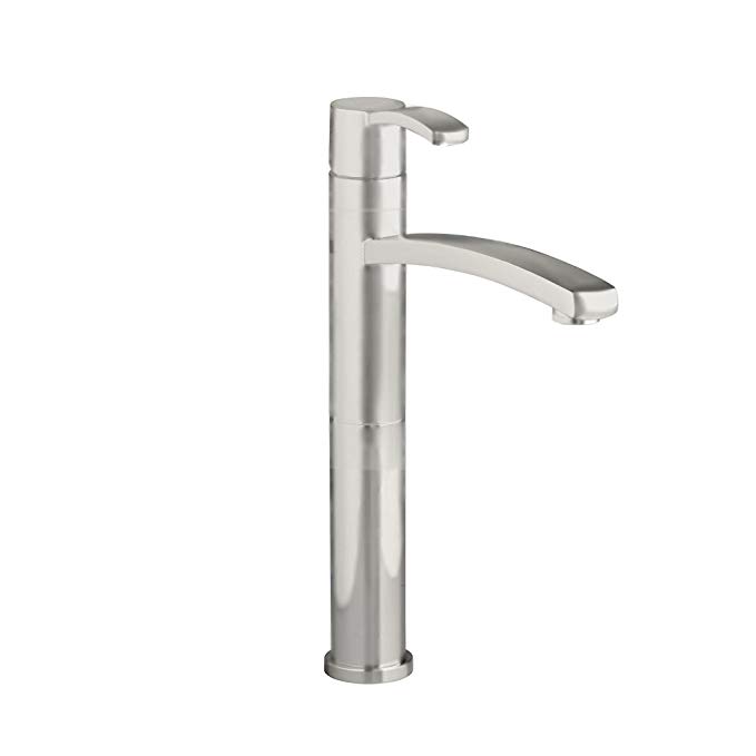 American Standard 7430.152.295 Berwick Single Control Vessel Lavatory Faucet, Satin Nickel