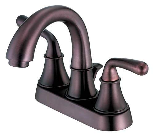 Danze D301056RB Bannockburn Two Handle Centerset Lavatory Faucet, Oil Rubbed Bronze