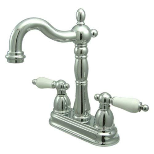 Kingston Brass KB1491PL Bar Faucet without Pop-Up Rod, 4-3/4