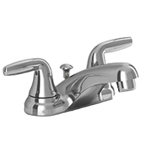 Lav Faucet 2-Handle Popup Chrome