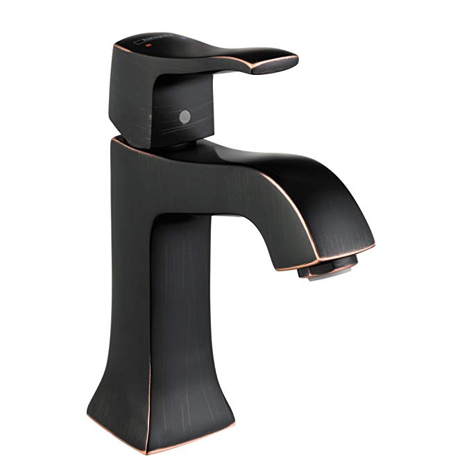 Hansgrohe 31077921 Metris C Single Hole Without Pop-Up, Oil Rubbed Bronze