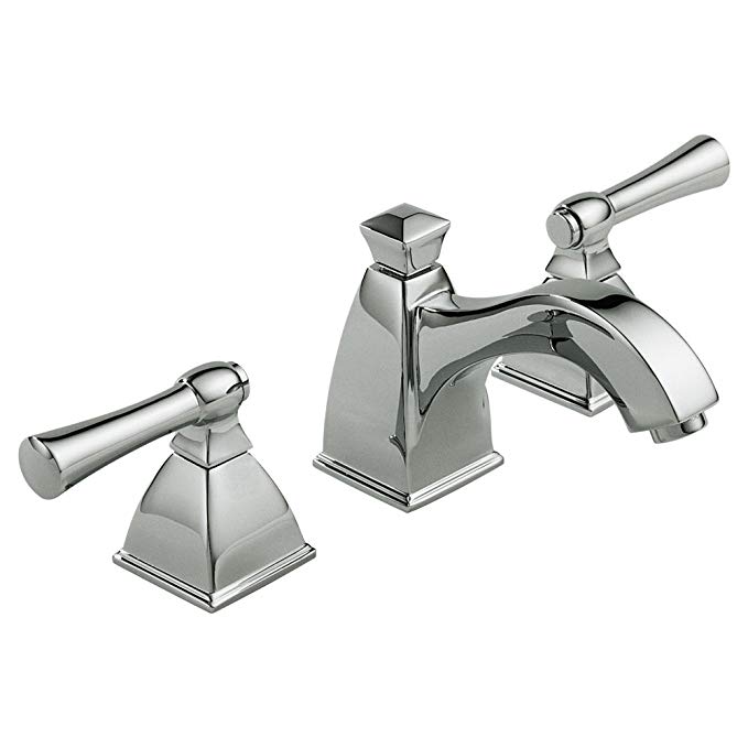 Brizo 65340LF-PC Vesi Bathroom Faucet Double Handle Widespread with Metal Lever Handles, Chrome