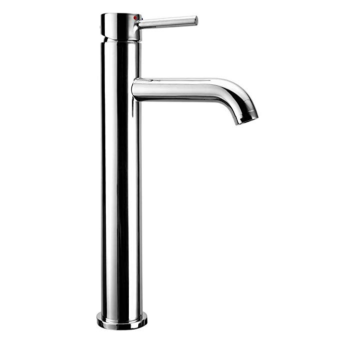 Pegasus FTV-100-01-26 Tower Single Hole 1-Handle Low-Arc Bathroom Vessel Faucet, Polished Chrome