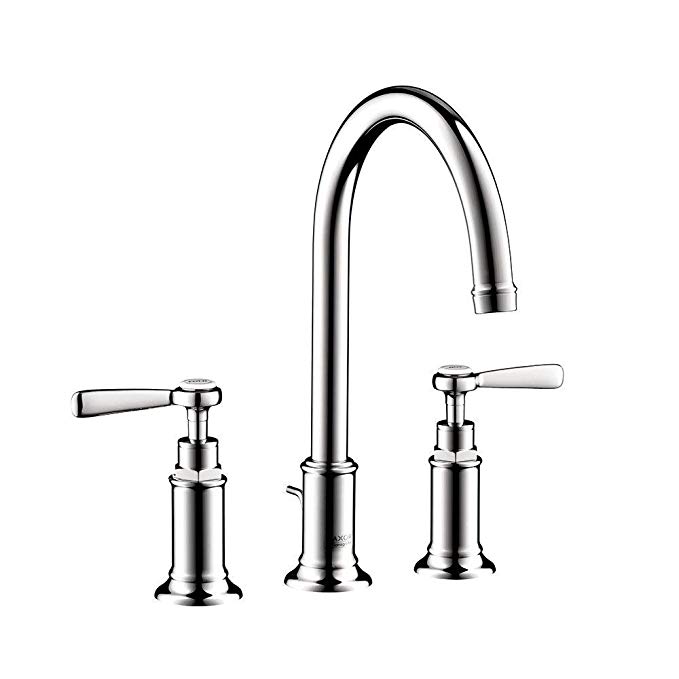 Axor 16514001 Montreux Widespread Faucet, with Lever Handle in Chrome