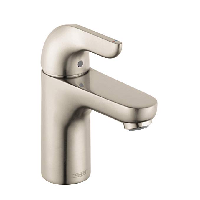 Hansgrohe 04180820 Allegro E Single-Hole Lavatory Faucet, Brushed Nickel