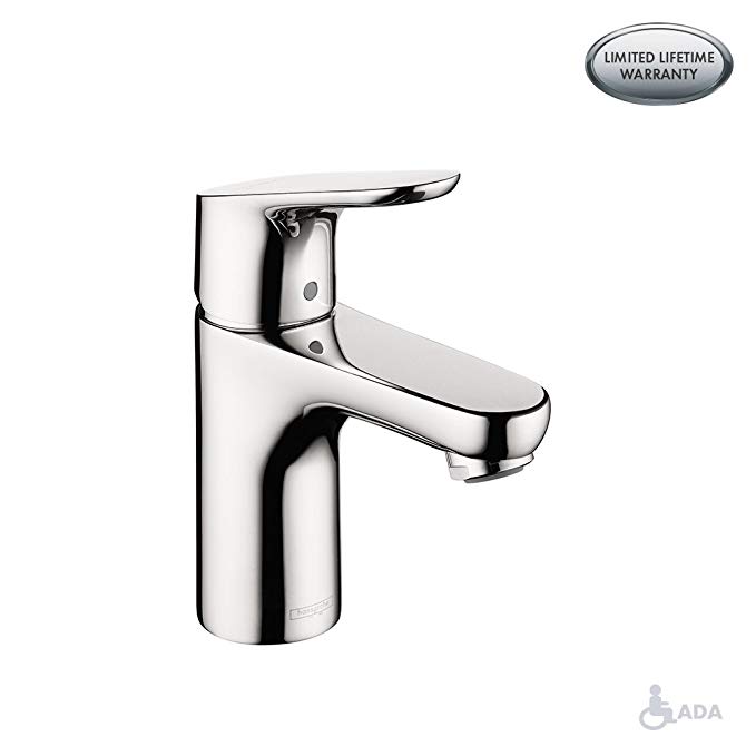 Hansgrohe 4371000 Focus E 100 Single Hole Faucet, Chrome