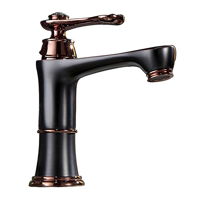 VRB-AIRE Oil Rubbed Bronze Mixer Tap One Hole Lavatory Single Handle Bathroom Sink Faucet