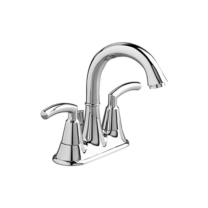 American Standard 7038.201.002 Tropic Centerset Faucet, Speed Connect Metal Pop Up Drain, Polished Chrome