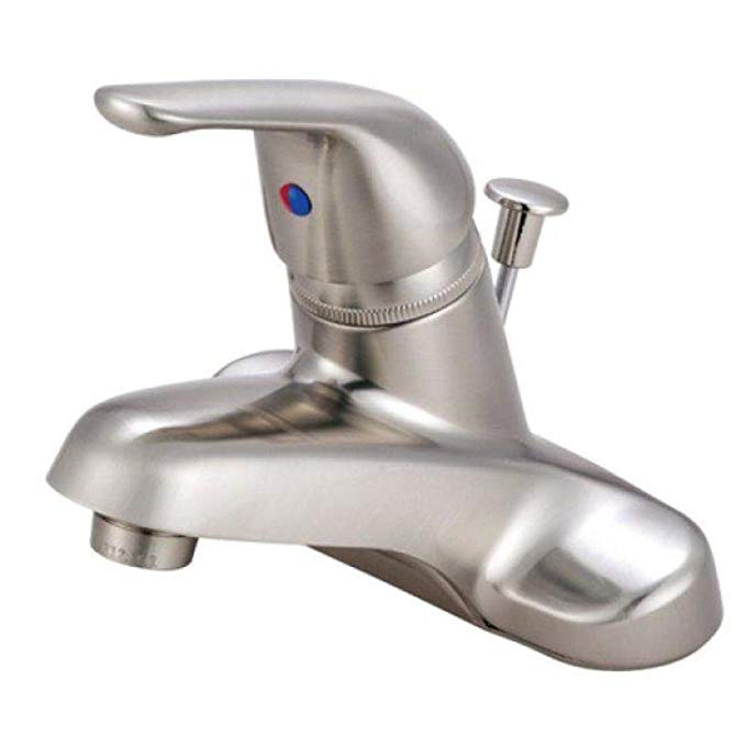 Single Handle Lavatory Faucet in Satin Nickel Finish