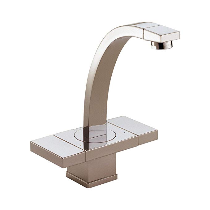 Brizo 65172LF-BN Loki Bathroom Faucet Double Handle Single Hole, Brushed Nickel