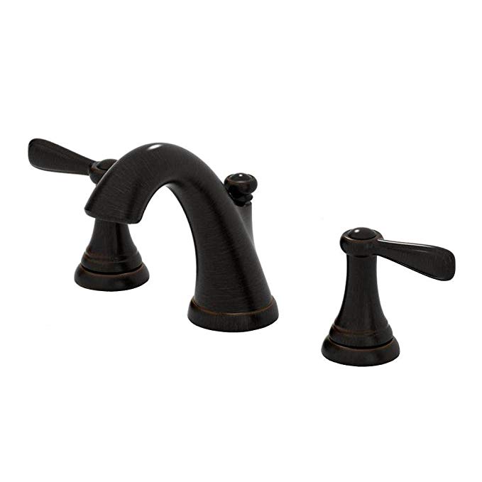 American Standard Marquette 8 in. Widespread 2-Handle Mid-Arc Bathroom Faucet in Estate Bronze