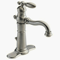 Victorian Single Handle Centerset Bath Faucet 15955-SS